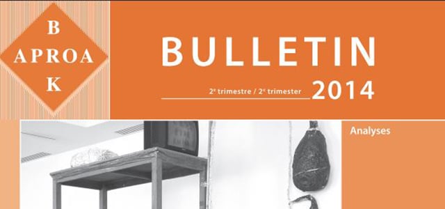 Belgian Association of conservators Bulletin