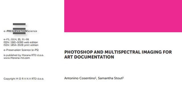 photoshop for conservation art examination