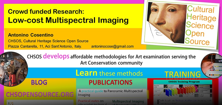Cosentino RECH 3 International Meeting on Retouching of Cultural Heritage