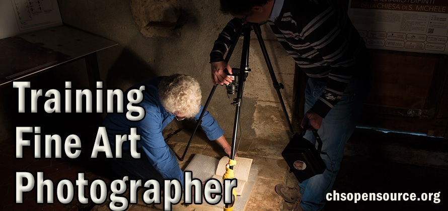 CHSOS Training fine Art Photographer