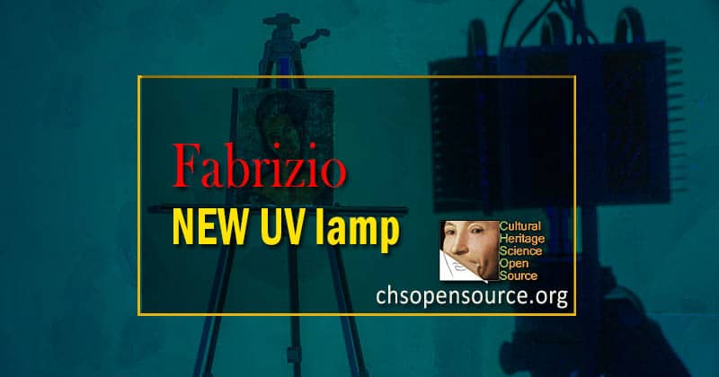 fabrizio UV lamp for art examination