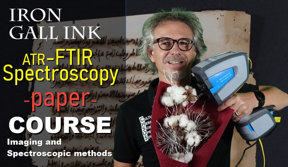 Course - Iron Gall Ink - ATR FTIR - paper
