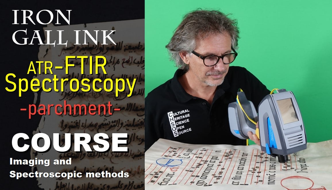 Iron Gall Ink - ATR FTIR - parchment