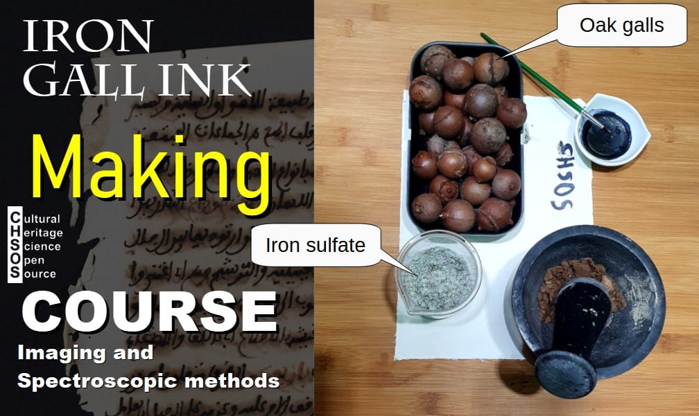 Course - Iron Gall Ink - MAKING