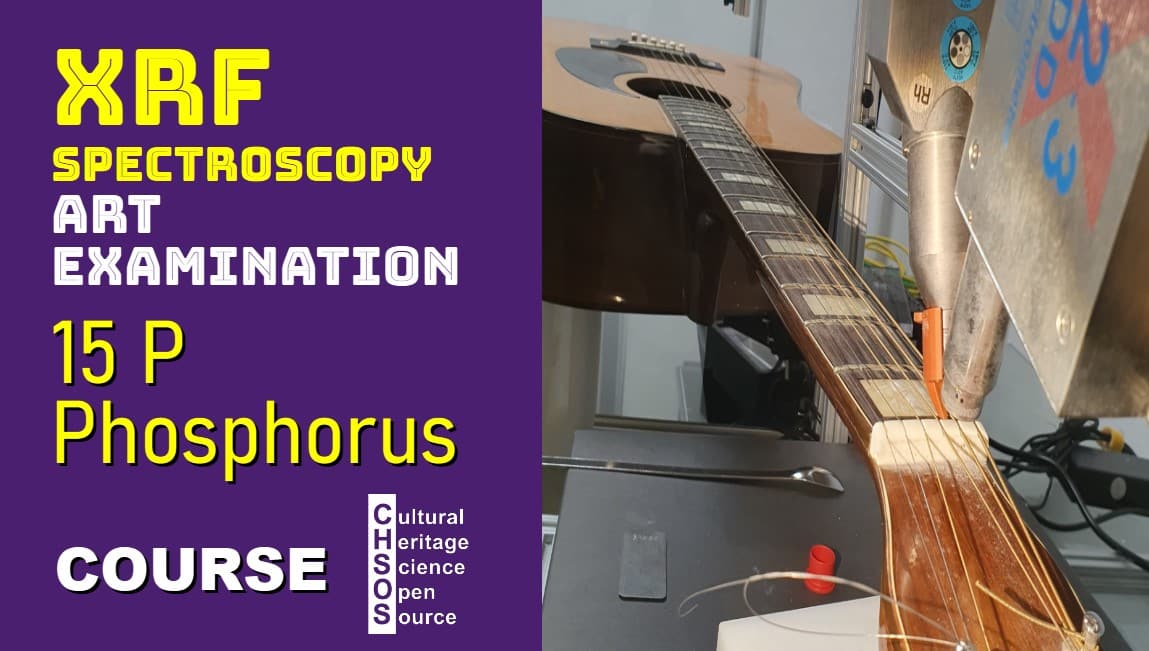 XRF Spectroscopy for Art Examination - phosphorous