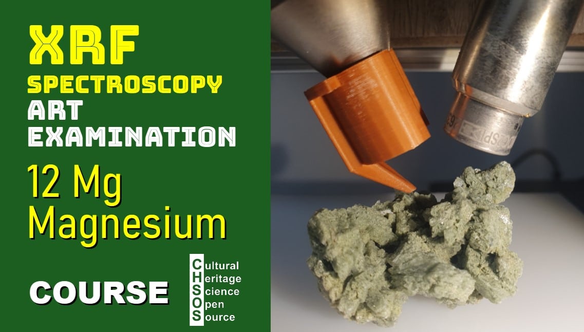 XRF Spectroscopy for Art Examination - magnesium