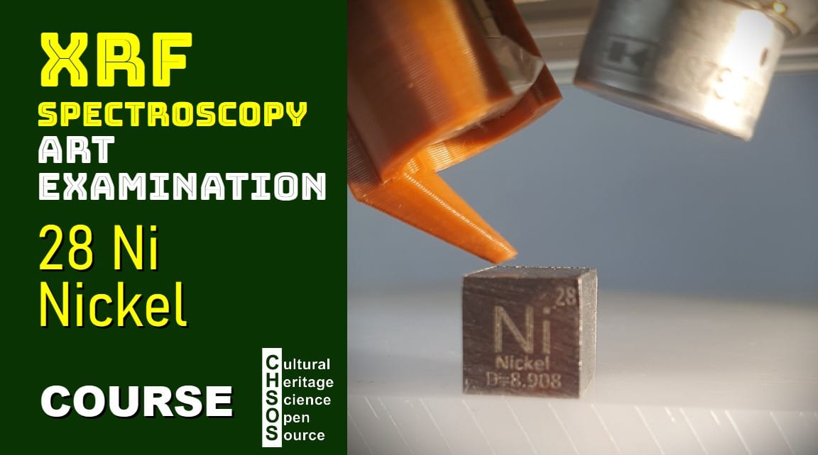 XRF Spectroscopy for Art Examination - NICKEL
