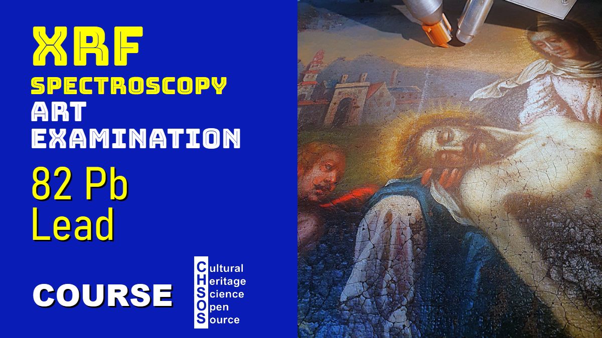 XRF Spectroscopy for Art Examination - lead