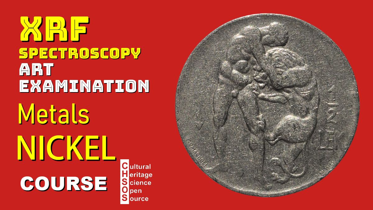 nickel coin XRF spectroscopy